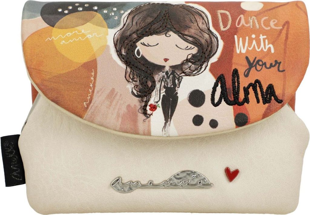 Anekke Geldbörse Alma Coin Purse With Flap Multicolor mehrfarbig