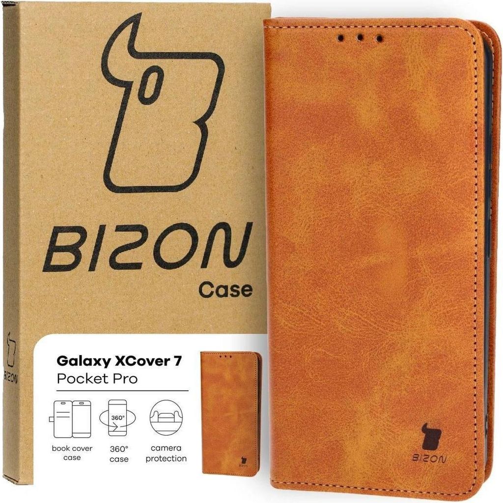 Bizon Case Pocket Pro Samsung Galaxy Xcover7 braun