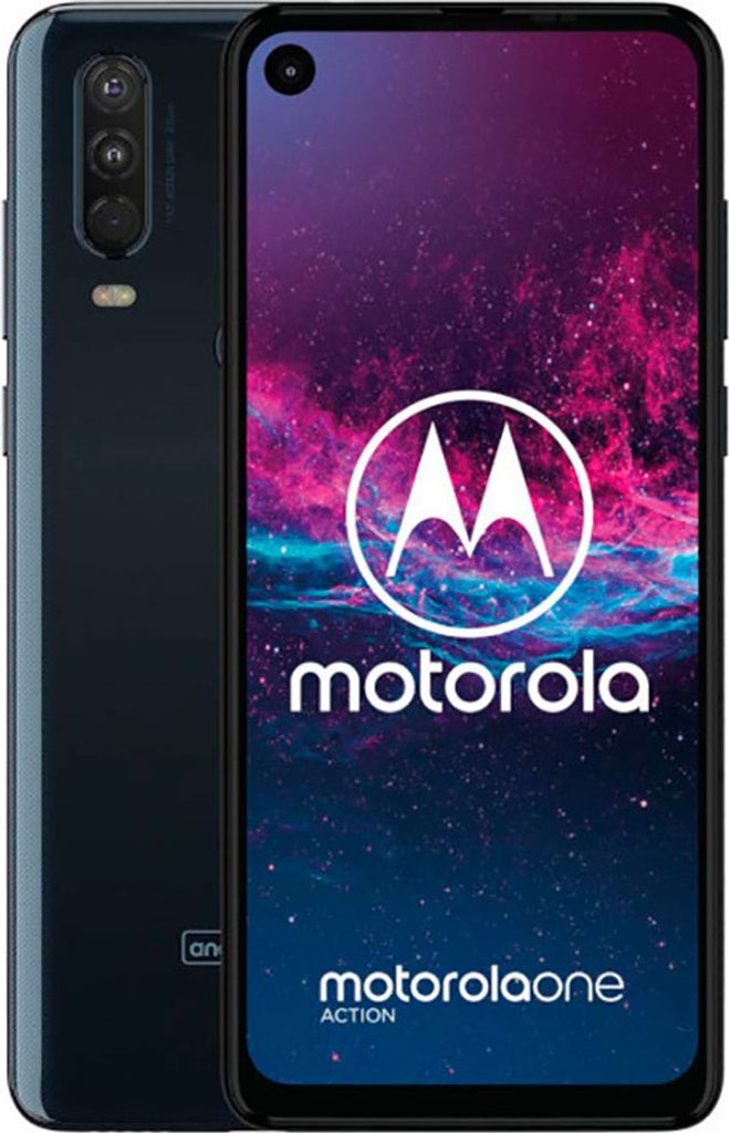 Motorola Moto One Action 4GB/128GB Blau Dual-SIM XT2013-2 Produktbild 