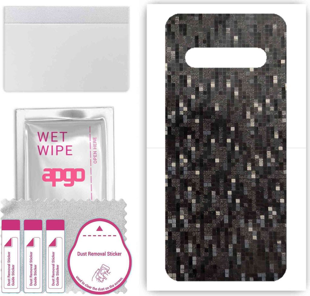 apgo Rückseite Schutzfolie, Skin, kompatibel mit LG V60 ThinQ 5G UW, Hinten Displayschutzfolie aus Vinylfolie, kratzfest, einfache Montage - Carbo...