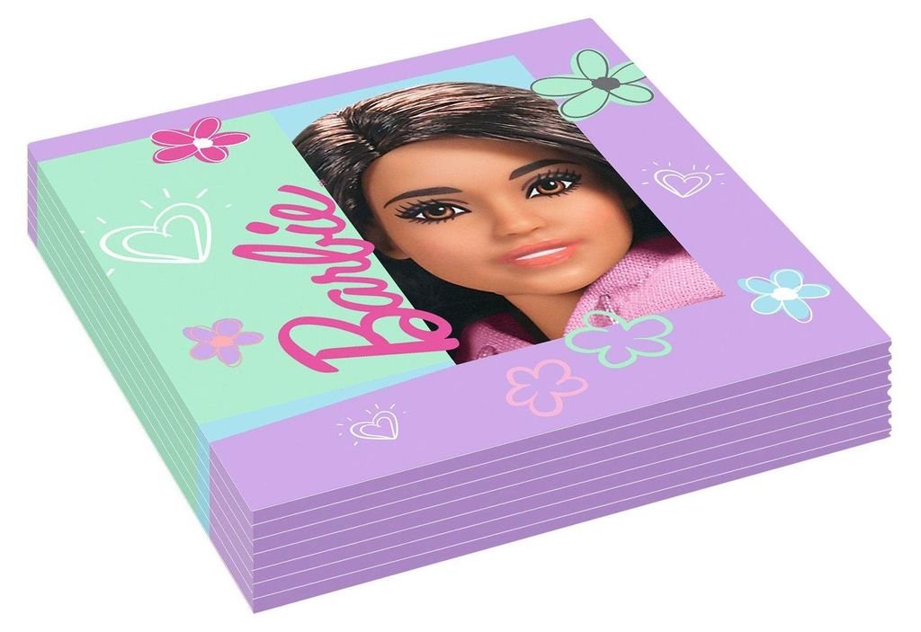 "Barbie Sweet Life" | 16 tovaglioli 33x33cm Immagine del prodotto 