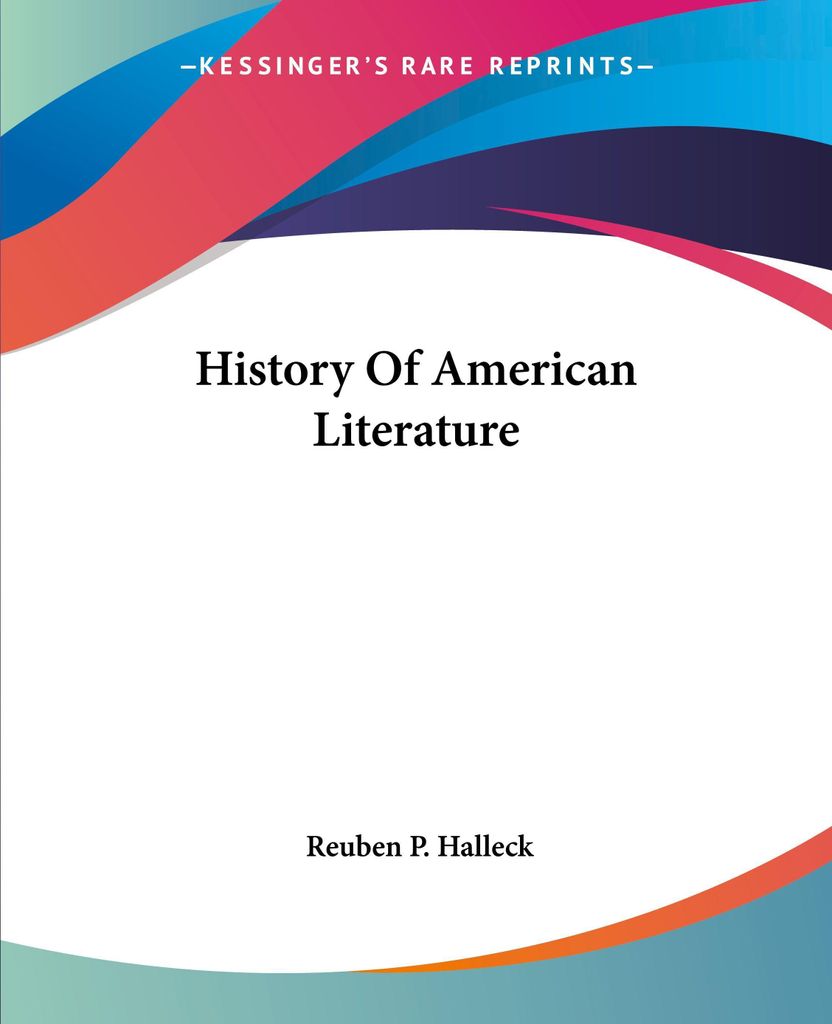 History Of American Literature