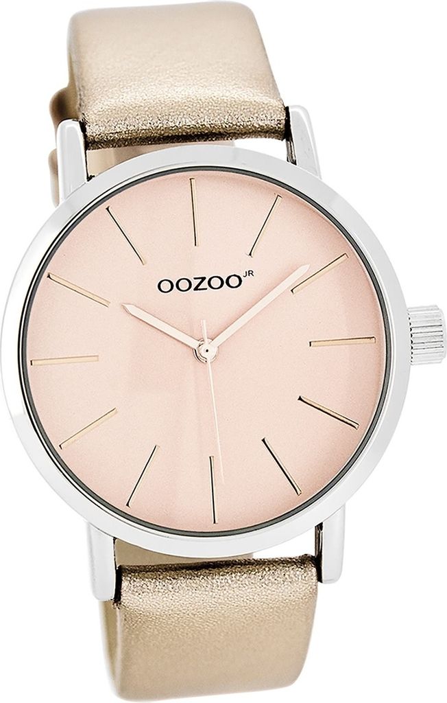 Oozoo Metall Damen Uhr matt Analog Quarzuhr Armband rosegold Junior D2UOJR278