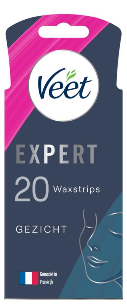 Veet Expert - 20 waxstrips gezicht