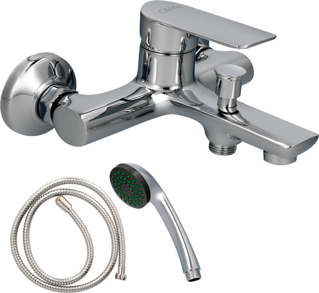 einhebelmischer für wanne und dusche "hamburgo" wannenarmatur, aufsatzarmatur, küchenarmatur, mischbatterie. keramikkartusche ø 35 mm.