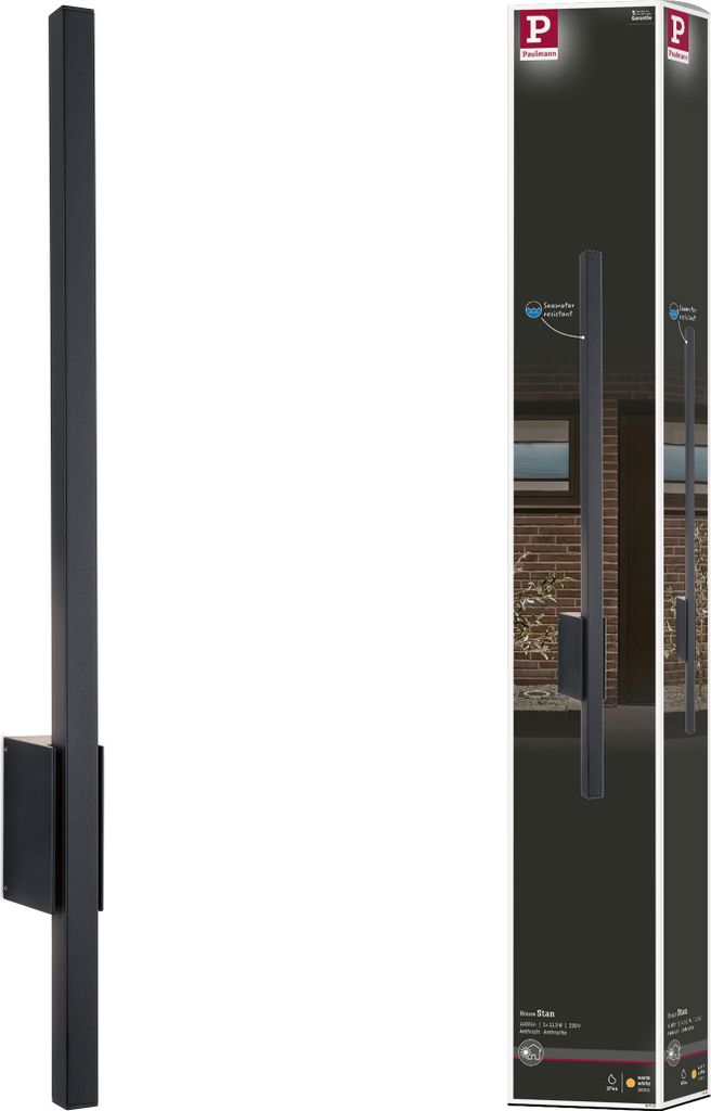 Paulmann LED Außenwandleuchte Stan seewasserresistent