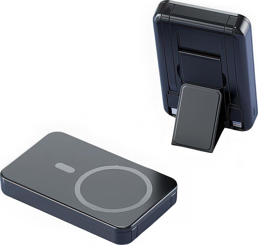 Powerbanks, Powerbank für Magsafe, 10000mAh Magnetische Power Bank, 22.5W, Mit Klappständer, LED-Anzeige, für iPhone 16/15/14/13/12/Pro/Pro Max ...