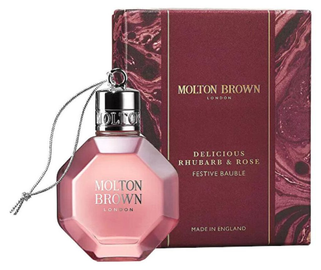 Bade- und Duschgel Delicious Rhubarb & Rose Festive Bauble ( Bade- und Duschgel) 75ml