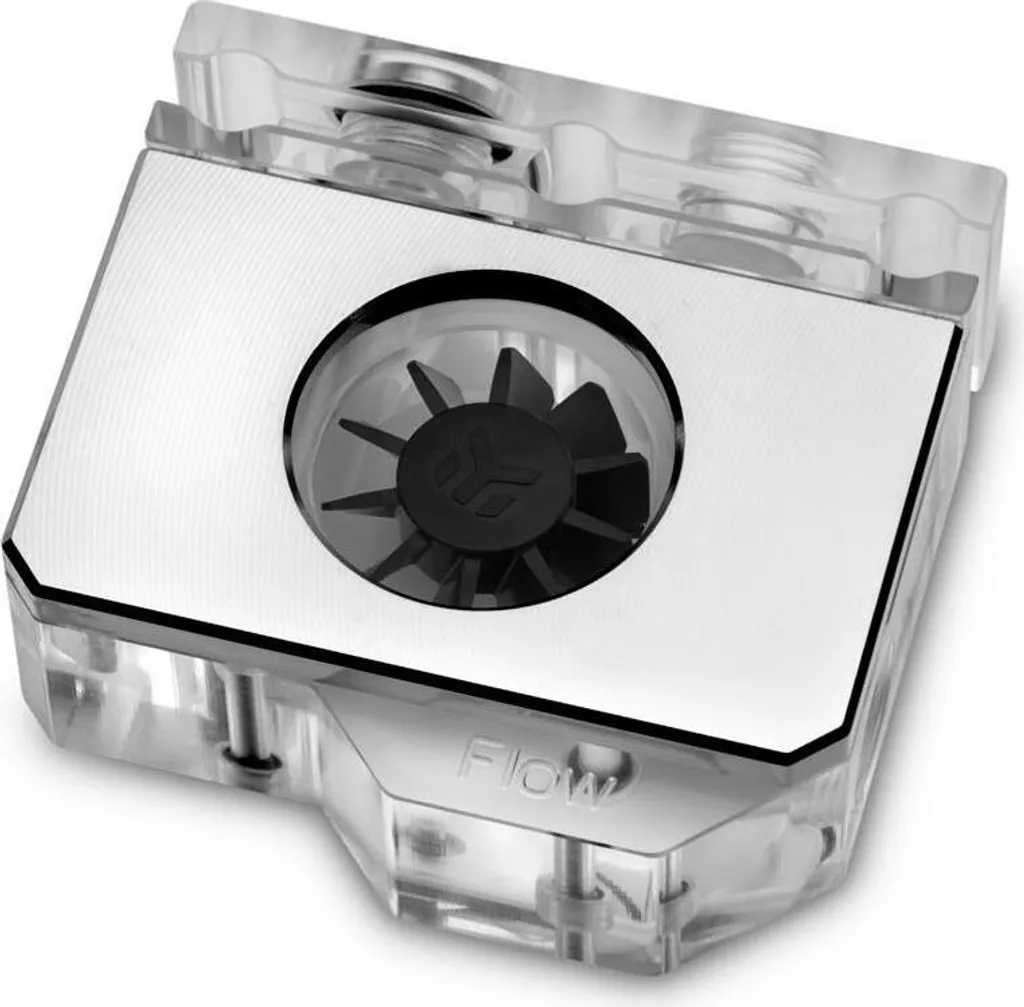 EK-Quantum Flow Indicator Nickel D-RGB - Stile e Sicurezza PC