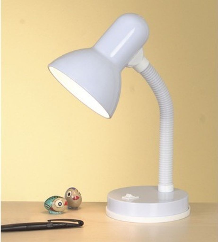 Lampe à poser LB22 flexible blanc BASIC 9229 Image du produit 