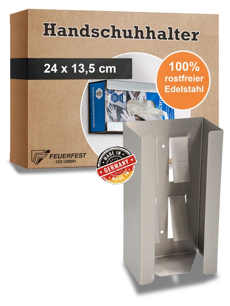 Handschuhhalter aus Edelstahl