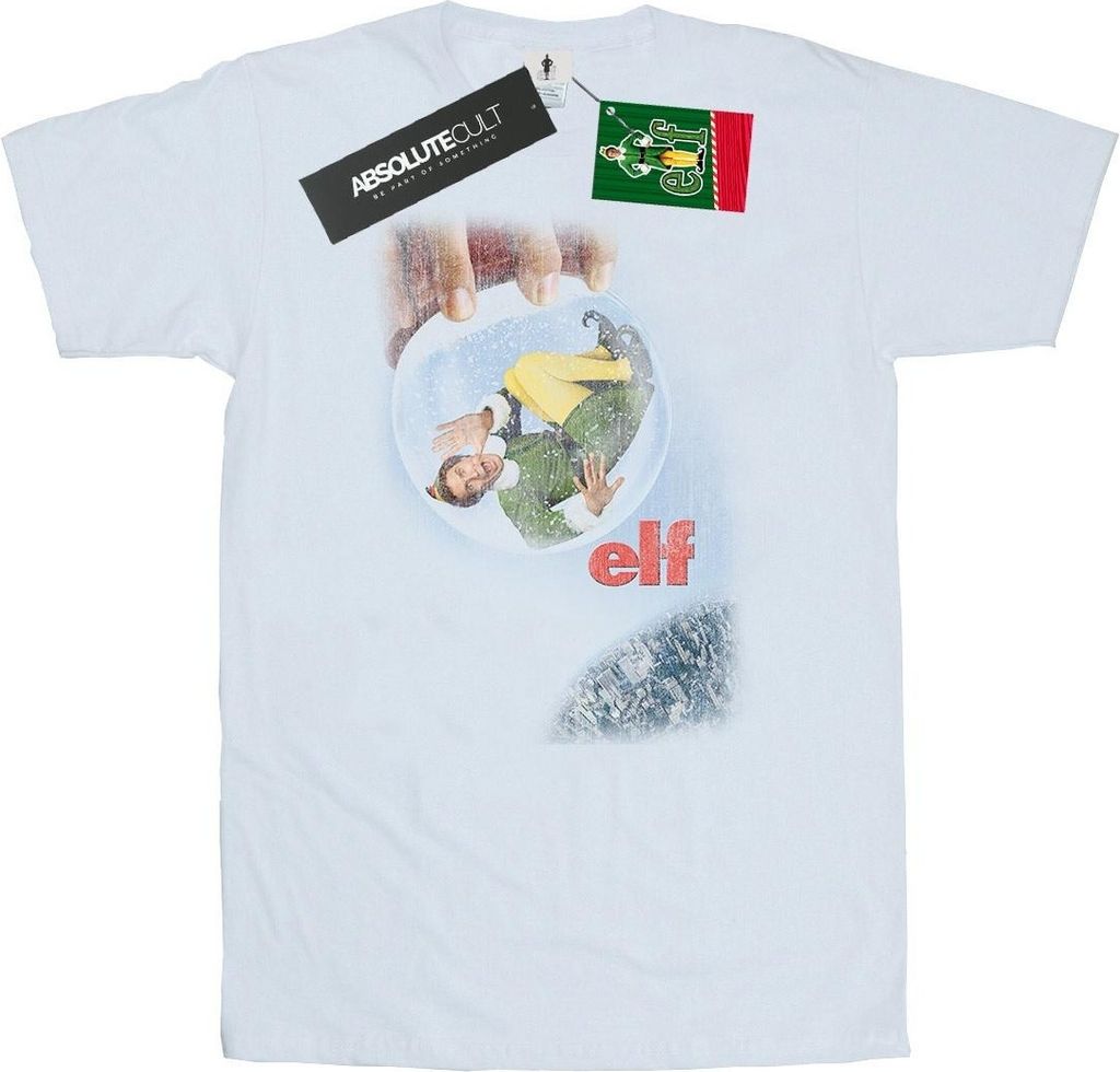 Elf - T-Shirt für Herren BI23619 (M) (Weiß)
