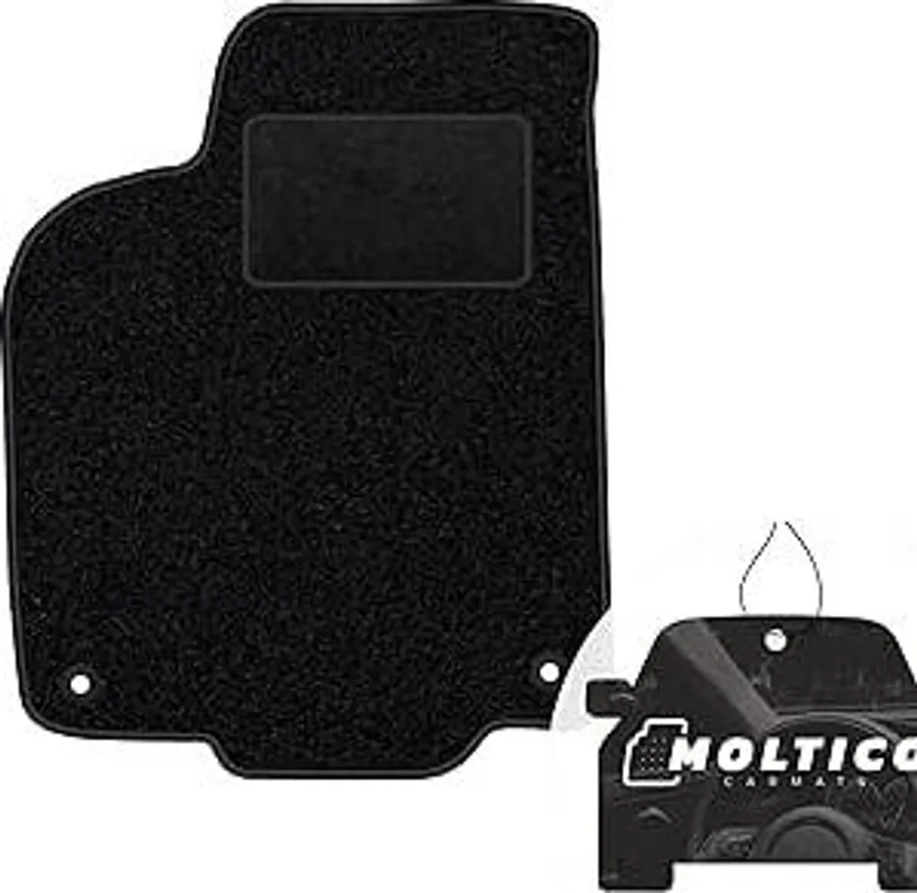 Tappetino Auto Personalizzato VW Polo II Coupe 81-90 Velour Nero