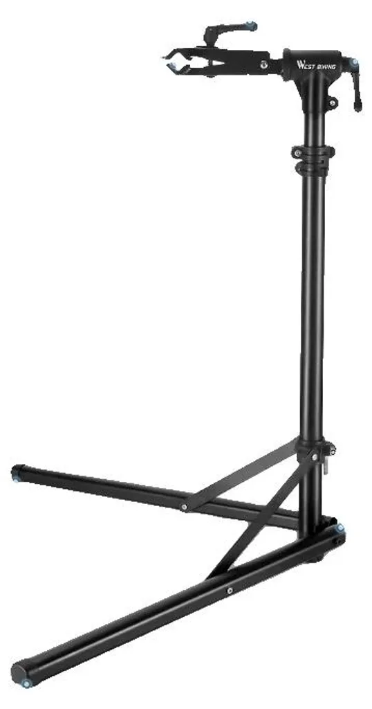Support entretien vélo pour garage et appartement en alu compact