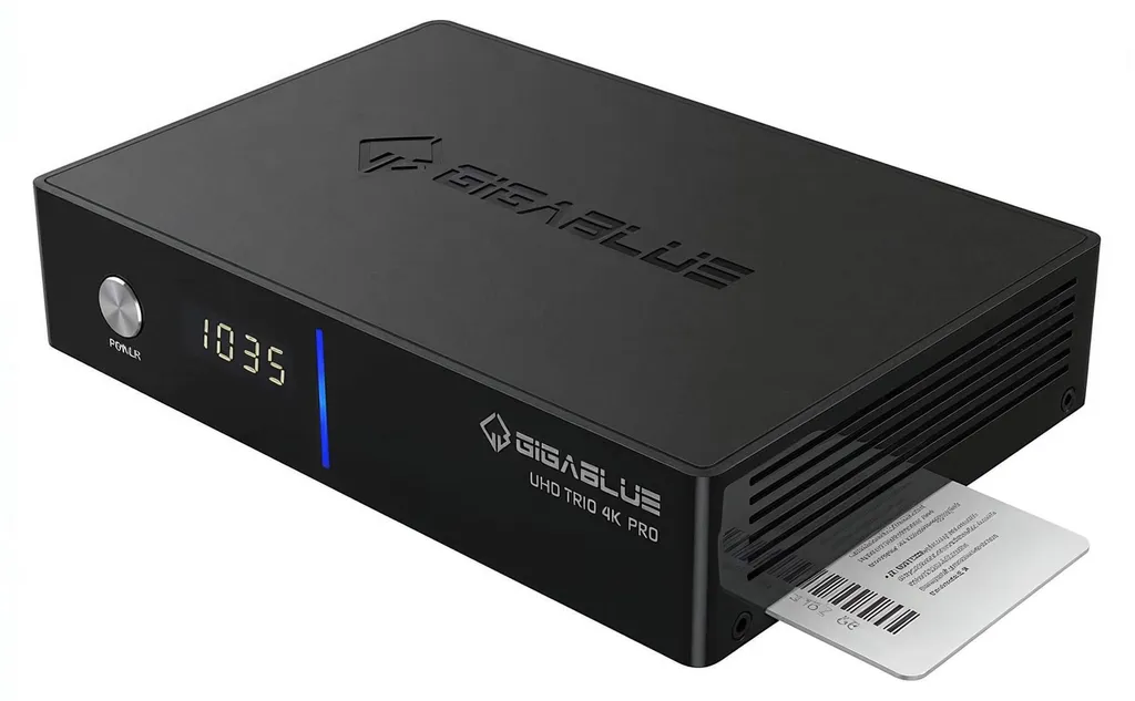 Décodeur Satellite et TNT GigaBlue 4K PRO pour Streaming et TV HD - 9