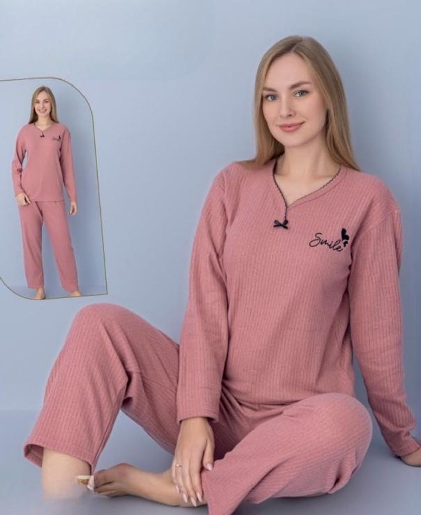 Damen Pyjama Schlafanzug Rosa XL Kurz 2-Teiler Set C-88