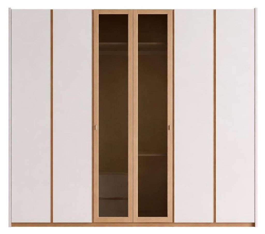 Modernes Möbelset: Bett, Kleiderschrank, Frisiertisch, 2 Nachttische