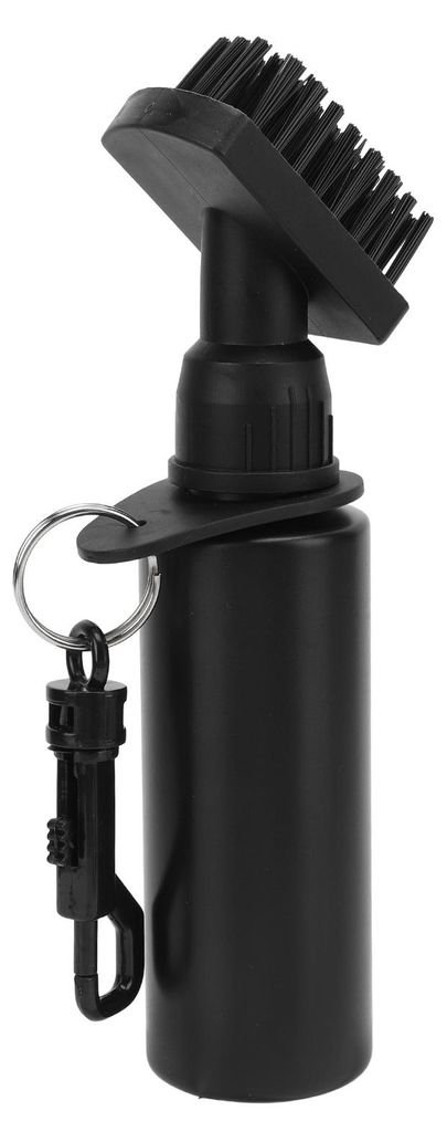 Club-Reinigungsbürste, 150 ml, auslaufsicher, Quetschflasche, Wasser mit Halteclip, Rillenschärfer-Werkzeug, Rot