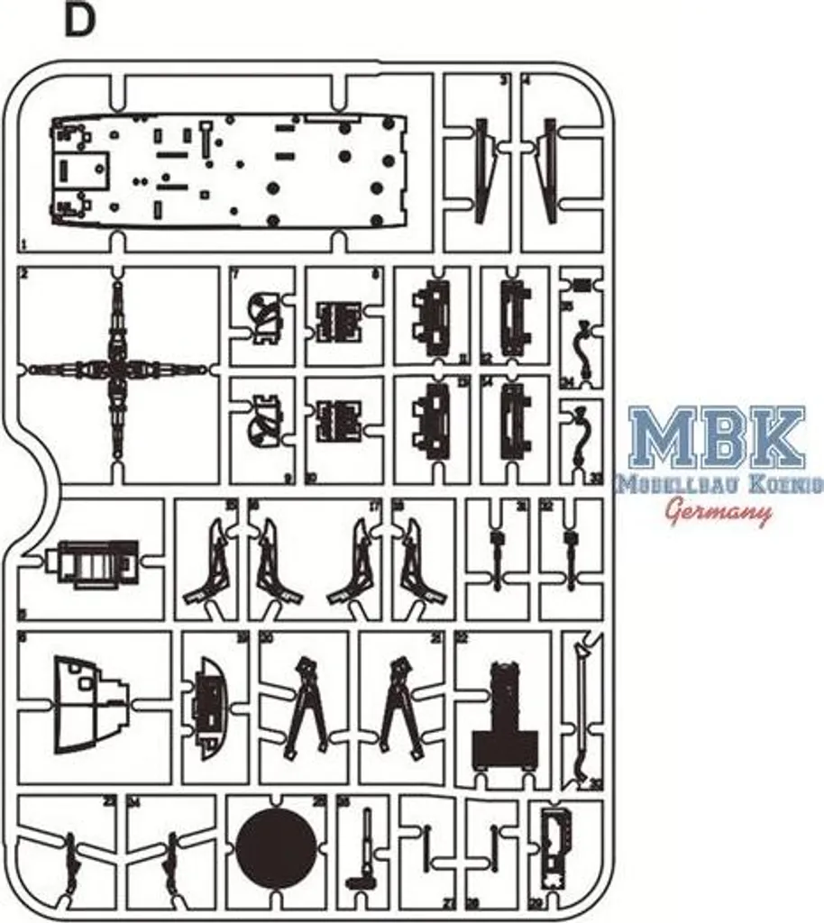 Kitty Hawk KH80126 SH-2G Super Seasprite Hélicoptère de Combat 1/48 - 5