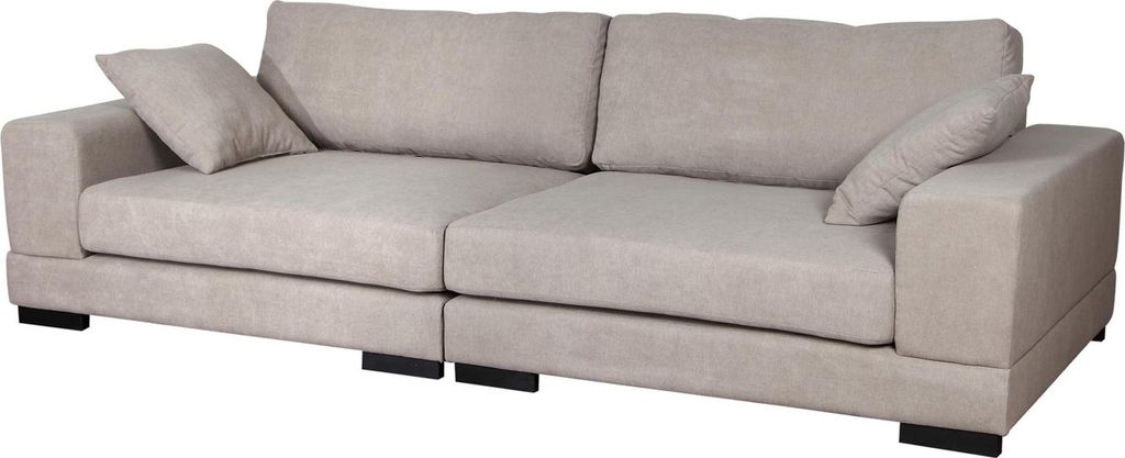 Sofa 4 Sitzer Stoffsofas Luxus Designer Couch Couchen big Polster Lümmel 274cm