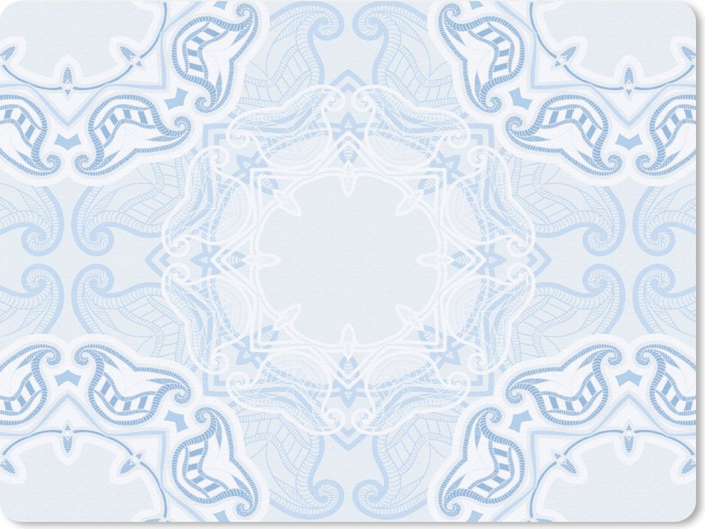 MuchoWow Mauspad Mousepad Winter - Schnee - Abstrakt - Luxus 40x30 cm - Mousepads - Maus Mat - Pad - Mausunterlage - Anti Rutsch