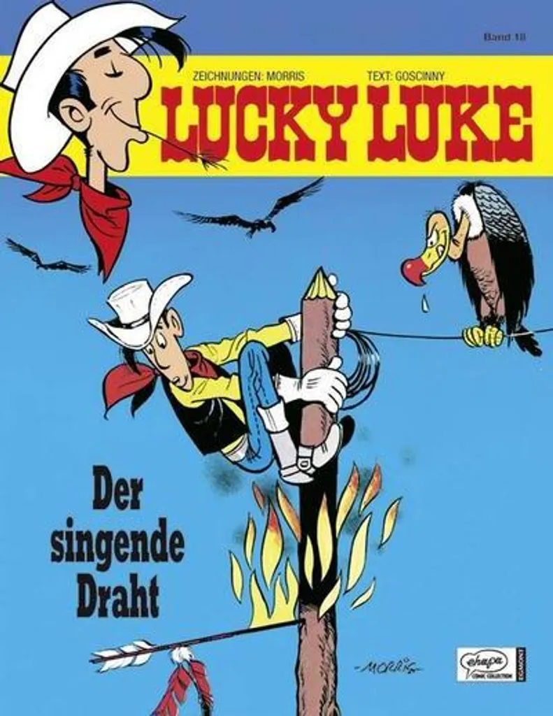 Livre Lucky Luke Le Fil qui Chante pour Collectionneurs et Cadeau Enfant