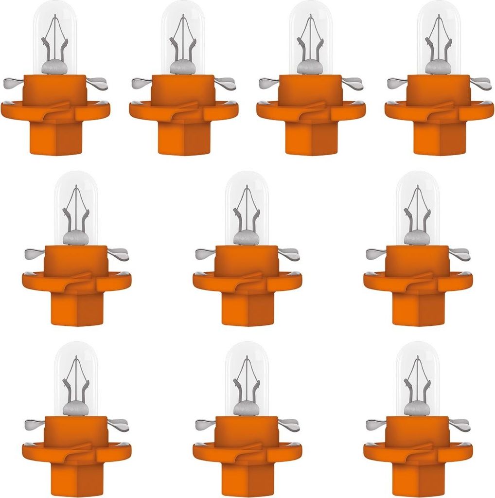 OSRAM ORIGINAL BX8.4d, color naranja pastel, 12 V/1,1 W Imagen del producto 