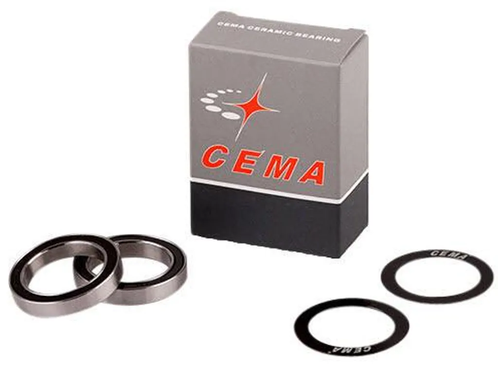 Réparation Vélo : Palier de Rechange Inox 30mm Argent Cema Multi-Usage