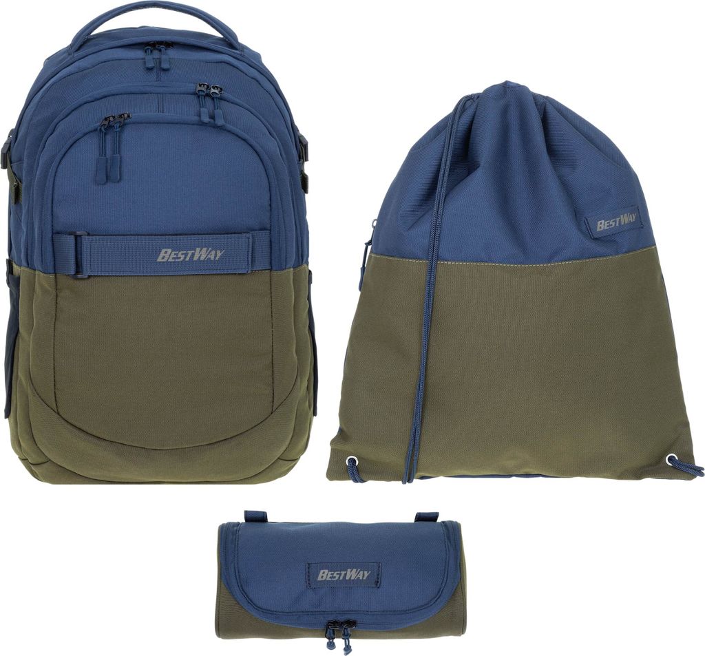 Schulrucksack Jungen 3 Teile Set Bestway Evolution Packer Produktbild 2