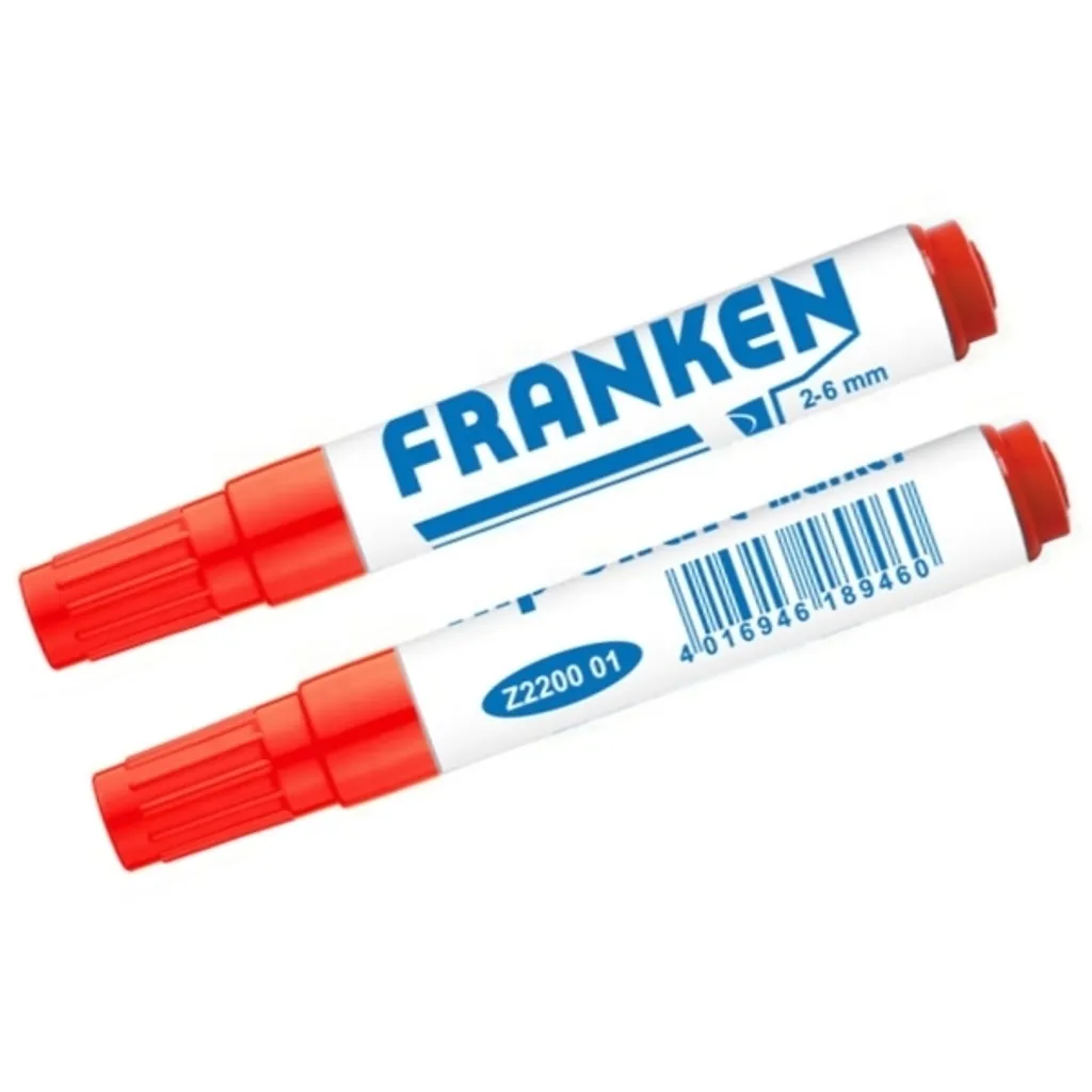 FRANKEN Marker Rosso per Flipchart | Fornitura Ufficio Alta Qualità