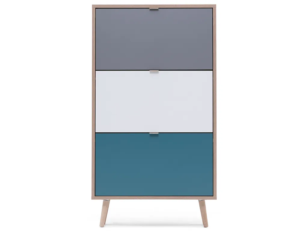 Range-chaussures Visby Sonoma 70x127cm - Design compact et robuste - 2