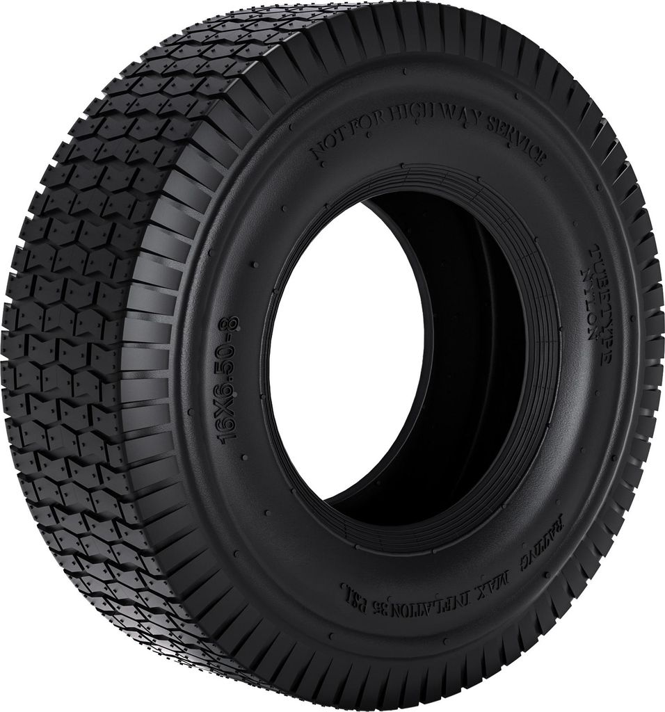 Wiltec Pneu 16x6.50-8 pour tracteur à pelouse – 420 x 420 x Image du produit 