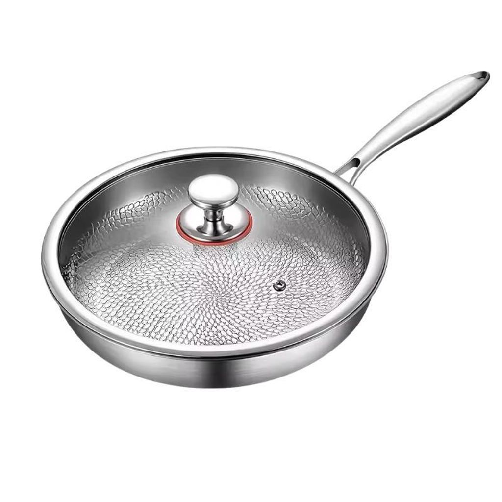 Pánev, čistý titan, nepřilnavý povrch, bez povlaku, XL – Obrázek produktu 