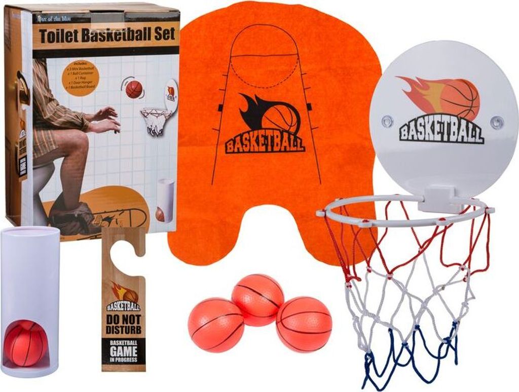 OOTB Toiletten-Basketball-Set 7-teilig ca. 26 cm Produktbild 