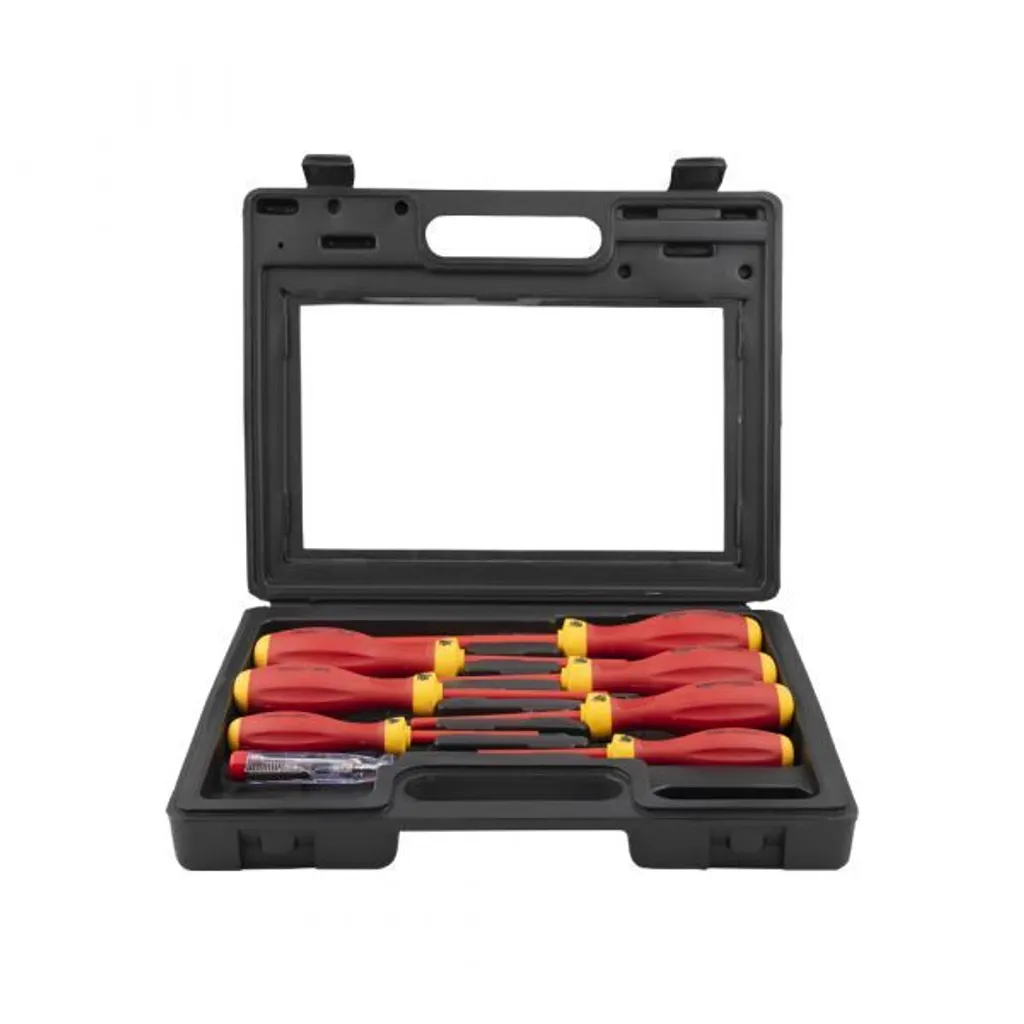 Tournevis électrique sans fil avec 8 embouts de précision - Kit Compact