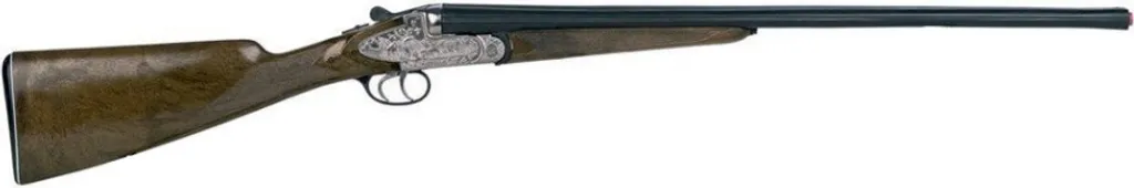 Fusil à pompe double canon jouet sécurisé pour jouer sans risque de choc