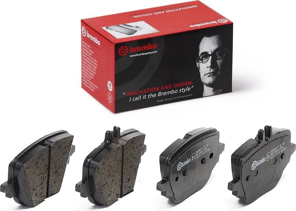 BREMBO Bremsbeläge Satz Hinten passend für MERCEDES-BENZ C-Klasse T-Modell (S206) P 50 169