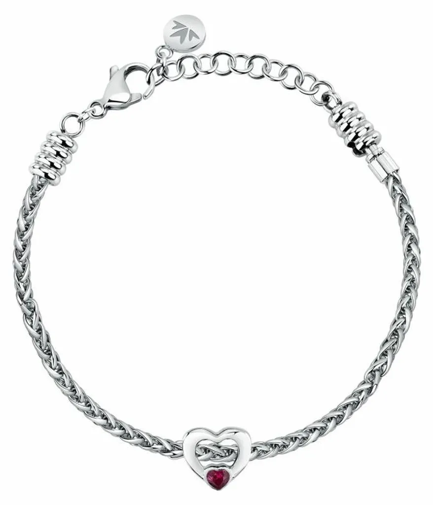 Bracelet acier anti-ternissement Heart Drops : fini les bijoux oxydés