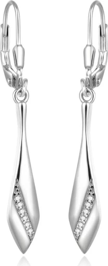 Boucles d'oreilles pendantes argent - Accessoire idéal soirée et mariage
