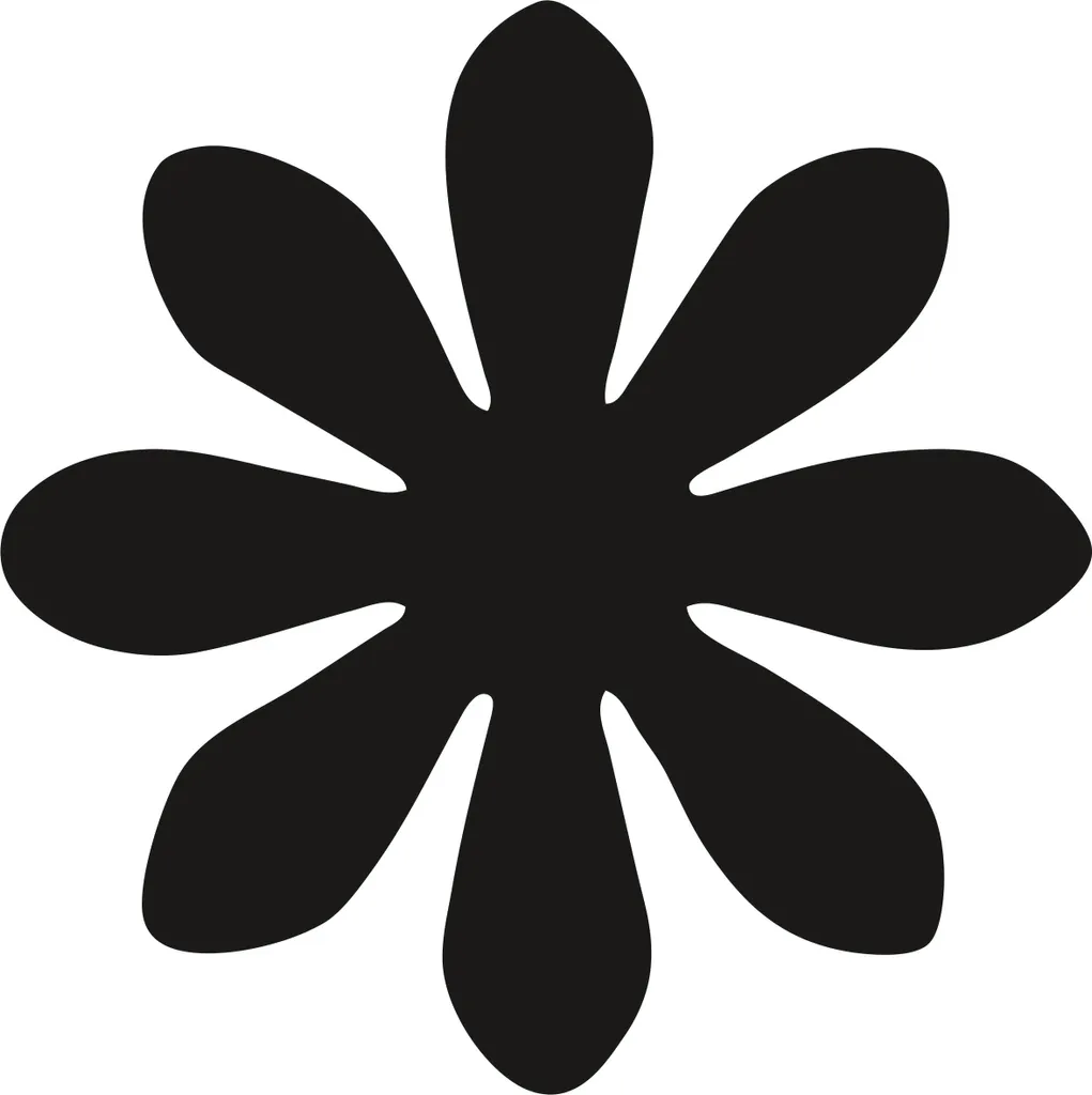 Emporte-pièce papier fleur XXL HEYDA vert pour scrapbooking et carterie