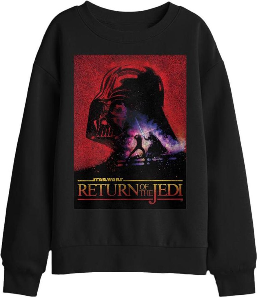 Star Wars - "Return Of The Jedi" Sweatshirt für Kinder TV29694 (128) (Schwarz)