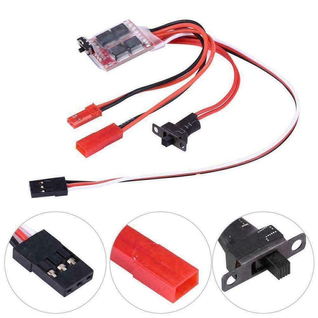 RC-Auto Geschwindigkeitsregler 30A Smart 2SESC – Elektronischer Regler Für Womaqu 14322 & 14331, Upgrade Für Ferngesteuerte Autos