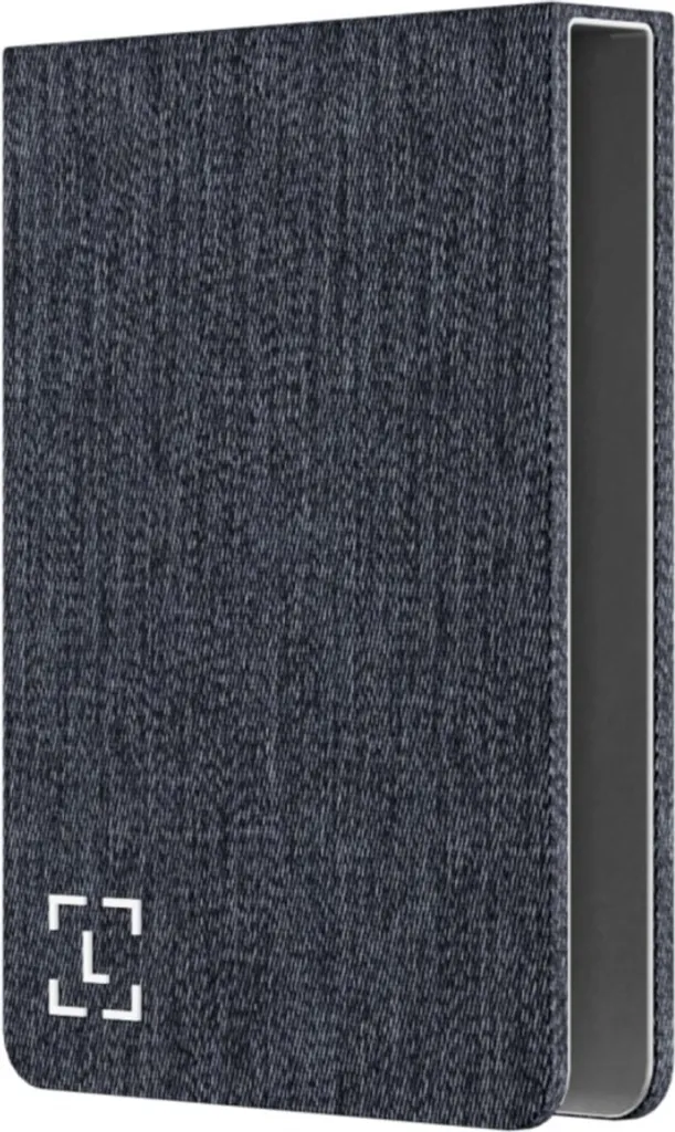 Magnet Folio Ledger Flex™ Charbon - Fermeture Aimantée et Design Affaires