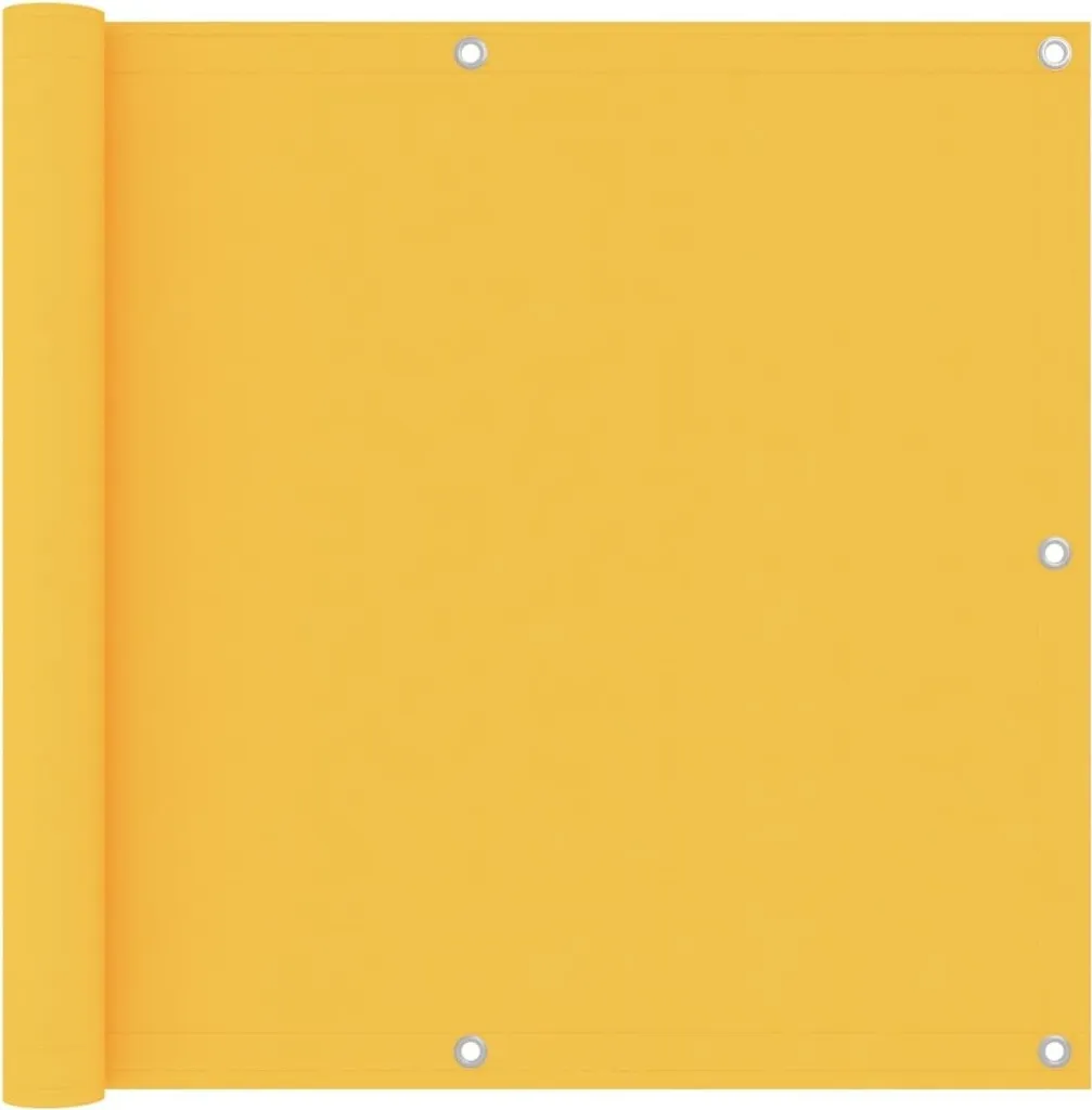 Telo Giallo per Balcone 90x600 cm Oxford - Crea la tua Privacy Protetta