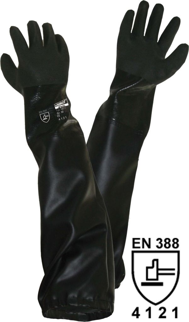 L+D TEICHPFLEGE/SANDSTRAHLERHANDSCHUH, PVC, Herrengröße Produktbild 