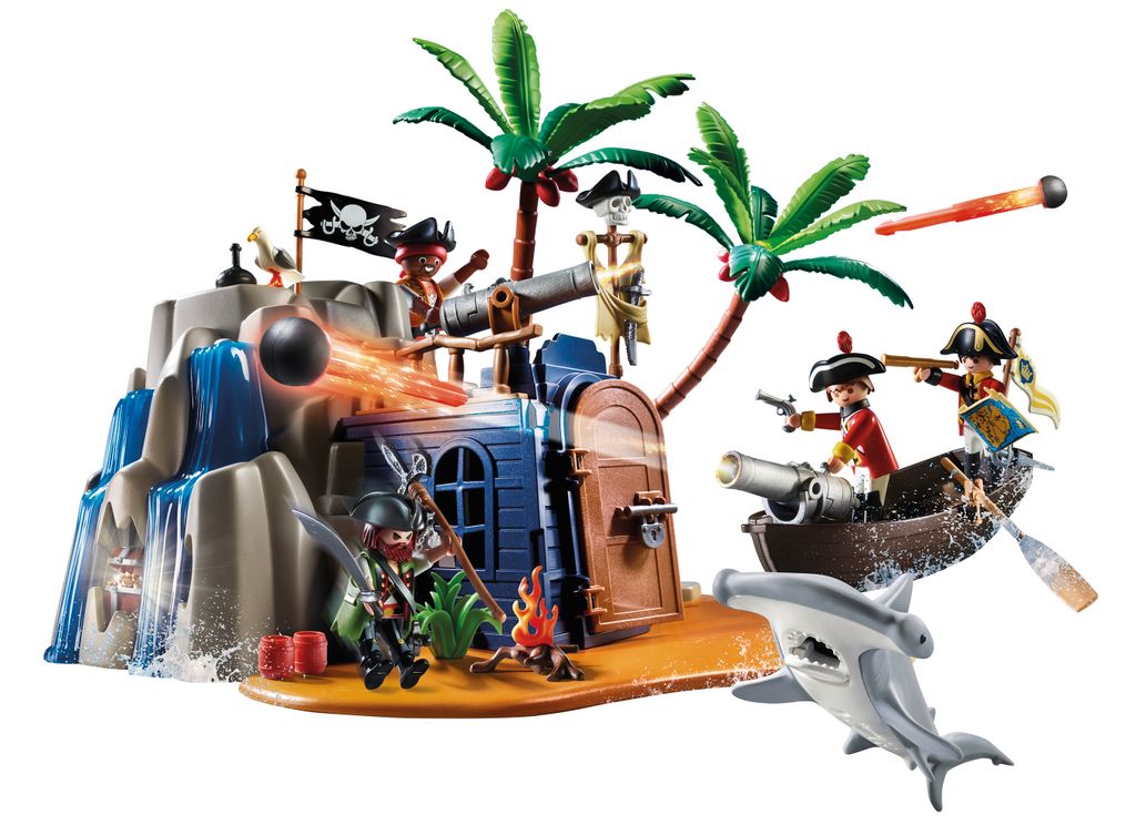 Playmobil Piraten Kinder Figur für Piratenschiff Pirateninsel 
