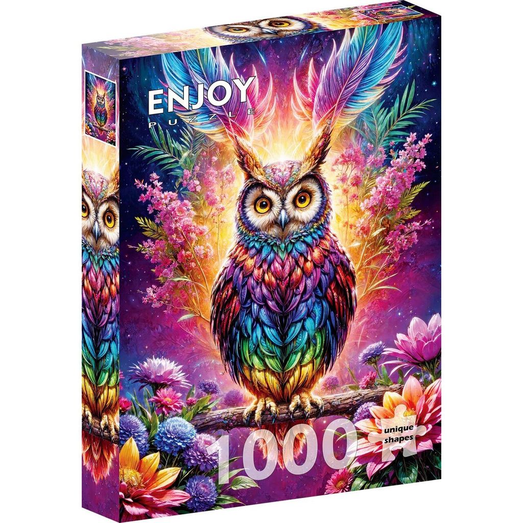 ENJOY Puzzle Neon Eule 1000 Teile