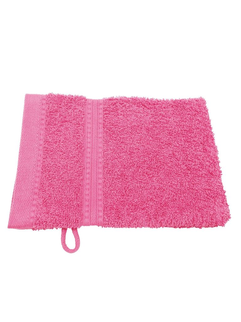 Julie Julsen BIO Waschhandschuh Pink 15 x 21 cm