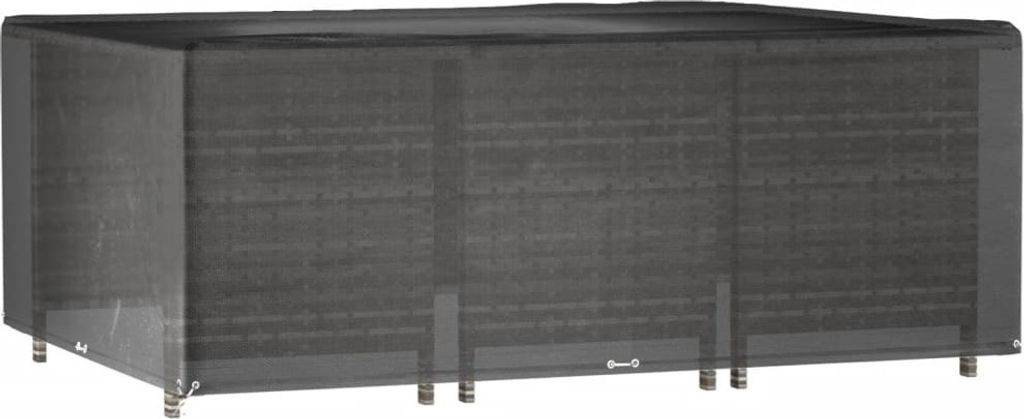 Copertura per mobili da giardino 16 occhielli 278x204x105 Immagine del prodotto 