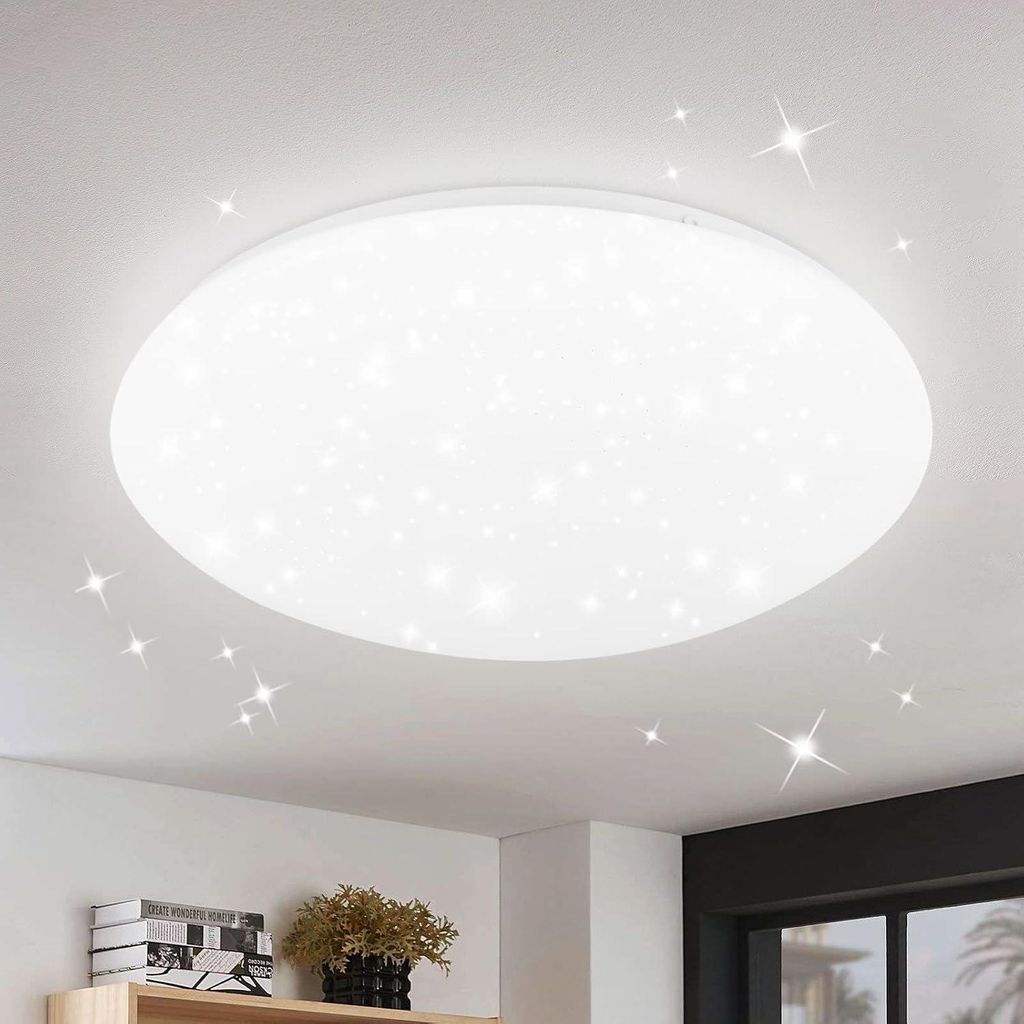 ZMH LED stropní světlo ložnice stropní lampa 30cm hvězdné Obrázek produktu 